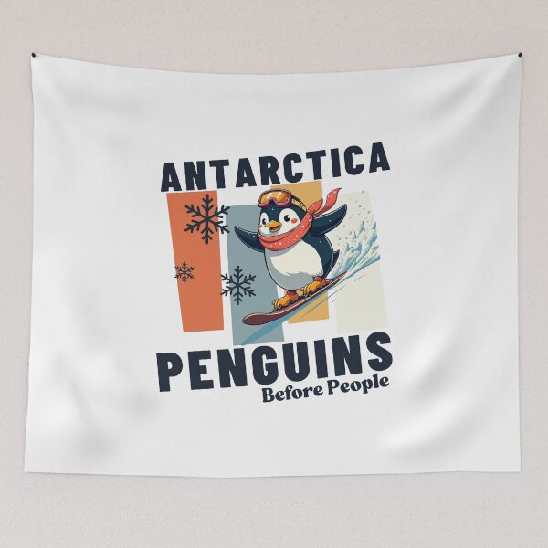 Item preview, Antarctica: penguin before people designed and sold by Peerless-Prime.