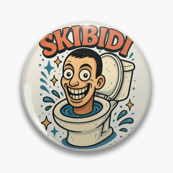 Item preview, Skibidi Toilet – Viral Toilet Head Meme designed and sold by GirlyPopped.
