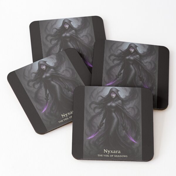 Item preview, "Nyxara, The Veil of Shadows" designed and sold by KMChronicles.