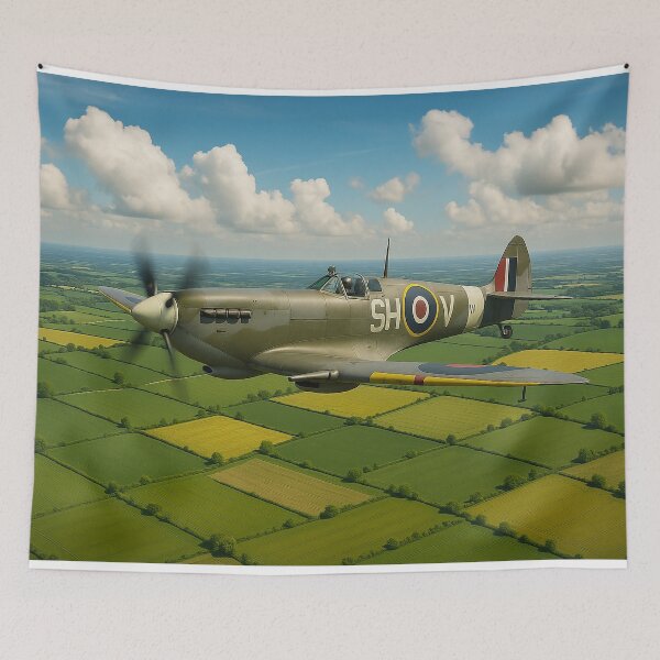 Item preview, Patchwork Spitfire designed and sold by Skyframe Aviation.