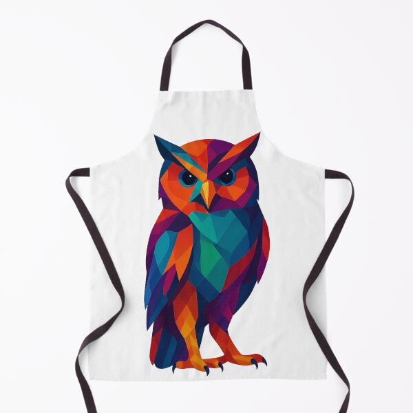 Item preview, Prismatic Eagle-Owl designed and sold by TheWonkyEaselCo.