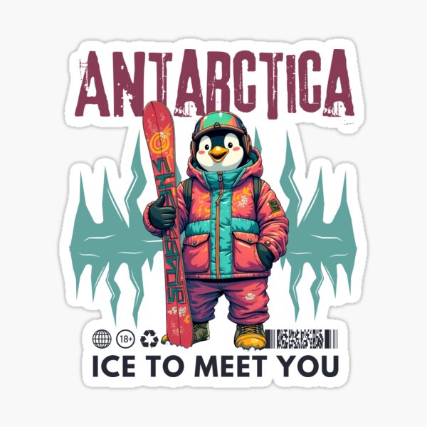 Item preview, Antarctica: ice to meet you designed and sold by Peerless-Prime.