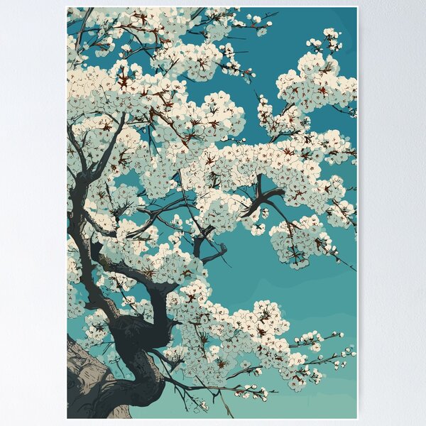 Item preview, Japanese Blossom Tree in Spring designed and sold by bapupa.