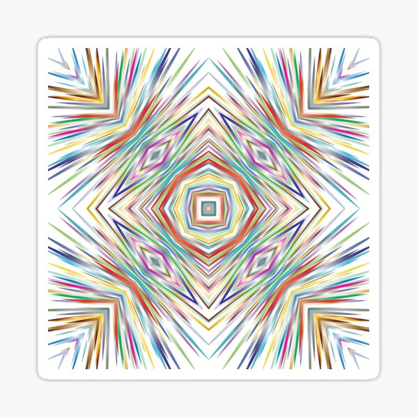 Item preview, abstract rainbow art chromatic seamless colorful repeat pattern designed and sold by Abrahamjrnd.