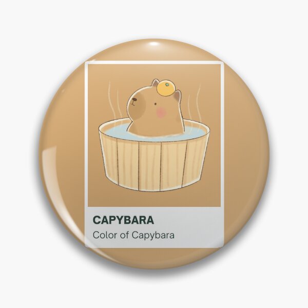 Artikelvorschau, Braune Capybara Pantone-Farbe entworfen und verkauft von sakuraholic.