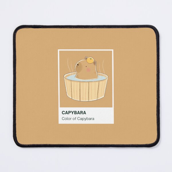 Item preview, Brown Capybara Pantone Colour  designed and sold by sakuraholic.