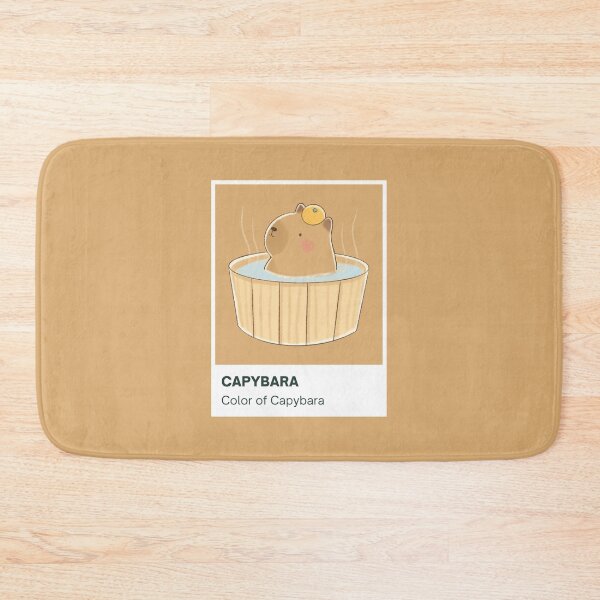 Item preview, Brown Capybara Pantone Colour  designed and sold by sakuraholic.