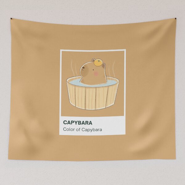 Item preview, Brown Capybara Pantone Colour  designed and sold by sakuraholic.
