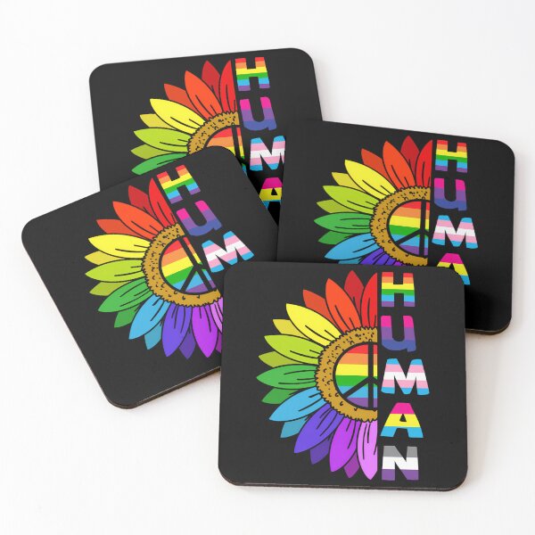 Item preview, Human Sunflower - Gay Pride Lgbtq Rainbow designed and sold by brynatshop.