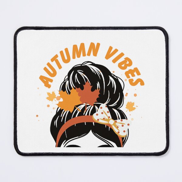 Item preview, Autumn vibes woman wearing bun hairstyle with hairband  designed and sold by ClickATee Store .