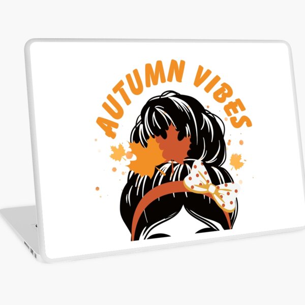 Item preview, Autumn vibes woman wearing bun hairstyle with hairband  designed and sold by ClickATee Store .