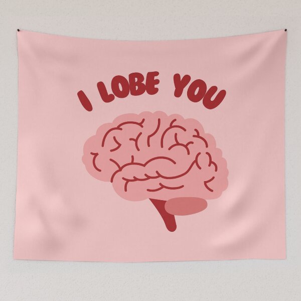 Item preview, I Lobe You Medical Pun designed and sold by sakuraholic.