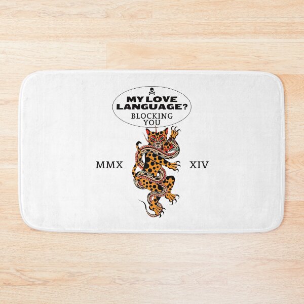 Item preview, My love language? Blocking you designed and sold by Peerless-Prime.