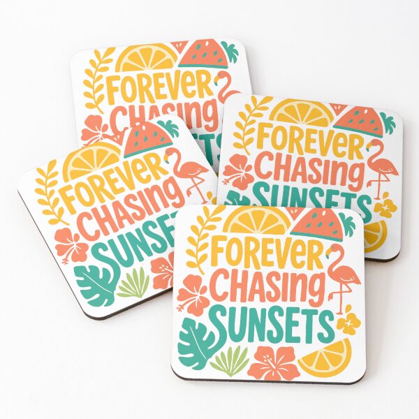 Item preview, Forever chasing sunsets｜Forever chasing｜Beach bum png｜Boho summer png｜Coquette summer bow｜Beach life png｜Retro summer png｜Summer vibes png designed and sold by PixelBlooming.