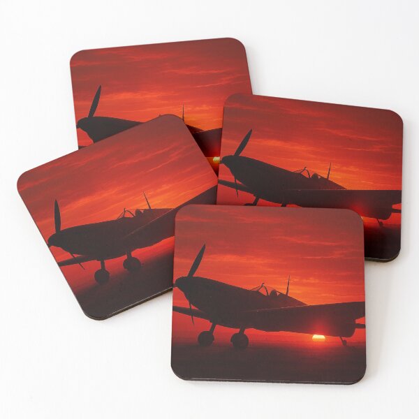 Artikelvorschau, Sonnenuntergang Spitfire entworfen und verkauft von Skyframe Aviation.