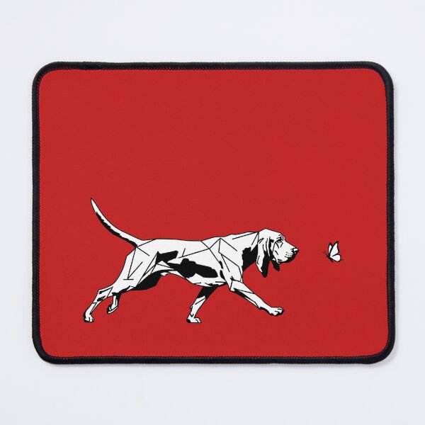 Item preview, Blood hound chasing Butterfly designed and sold by MargLandmeter.