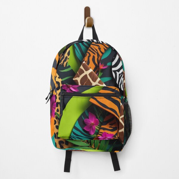 Item preview, Psychedelic Safari – Geometric Swirl of Animal Skins and Jungle Vibes designed and sold by ArtiQreate.