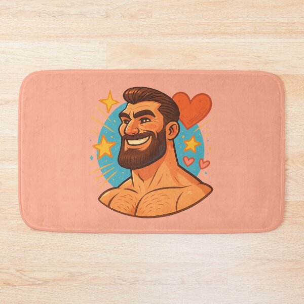 Item preview, Giga Chad – Meme Icon of Masculinity designed and sold by GirlyPopped.