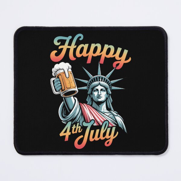 Item preview, Happy 4th July Freedom Day Statue of Liberty designed and sold by brynatshop.
