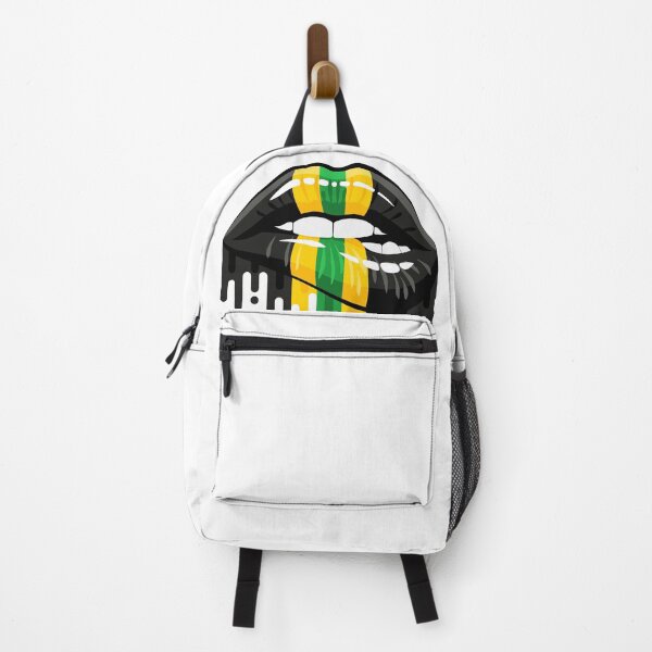 Item preview, Jamaica Flag, Dripping Lips, Biting Lips designed and sold by GoldenSunsetBloom.