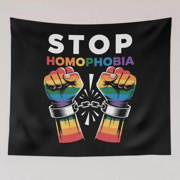 Item preview, LGBT Colors Stop Homophobia designed and sold by brynatshop.