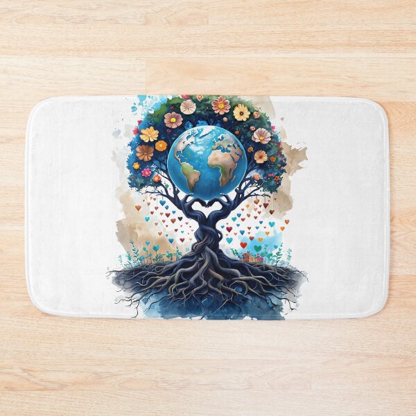 Item preview, World Environment Day - Earth Tree of Life designed and sold by ArtisticDesignsbyLinda.