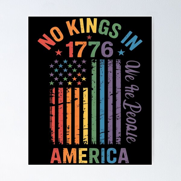 Item preview, No Kings In America 1776 We The People designed and sold by brynatshop.