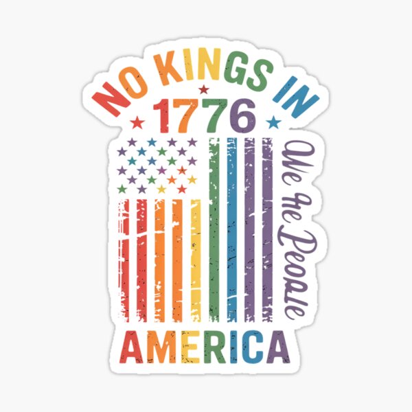 Item preview, No Kings In America 1776 We The People designed and sold by brynatshop.