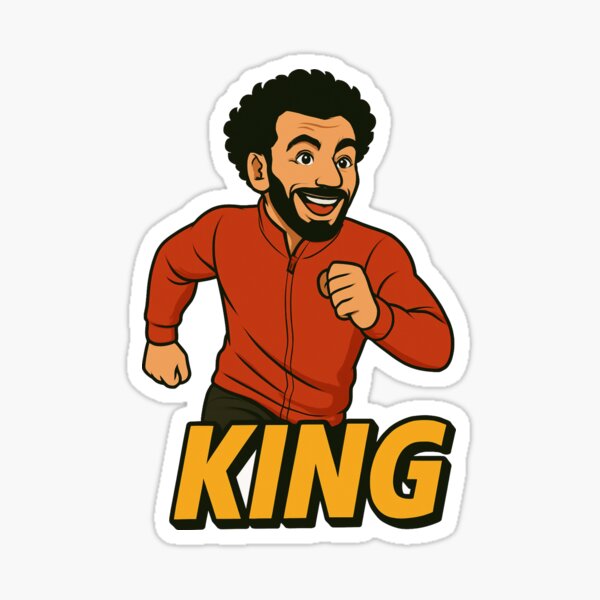 Item preview, Mo Salah KING designed and sold by Fanominal.