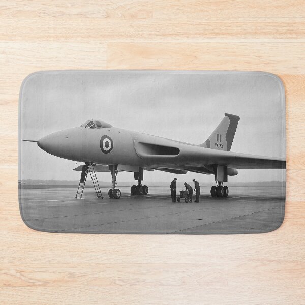 Artikelvorschau, Avro Vulcan B.1-Prototyp auf dem RAF-Stützpunkt Farnborough entworfen und verkauft von Skyframe Aviation.