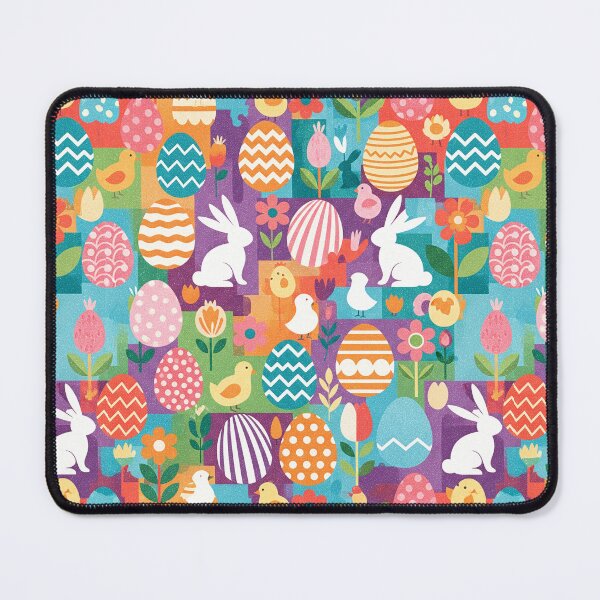 Item preview, Colorful Easter Patchwork Pattern designed and sold by tretyakov.