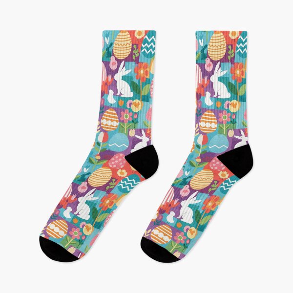 Item preview, Colorful Easter Patchwork Pattern designed and sold by tretyakov.