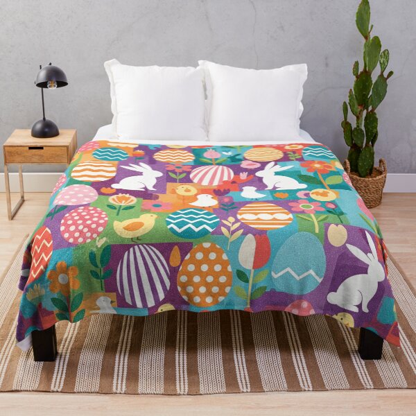 Item preview, Colorful Easter Patchwork Pattern designed and sold by tretyakov.