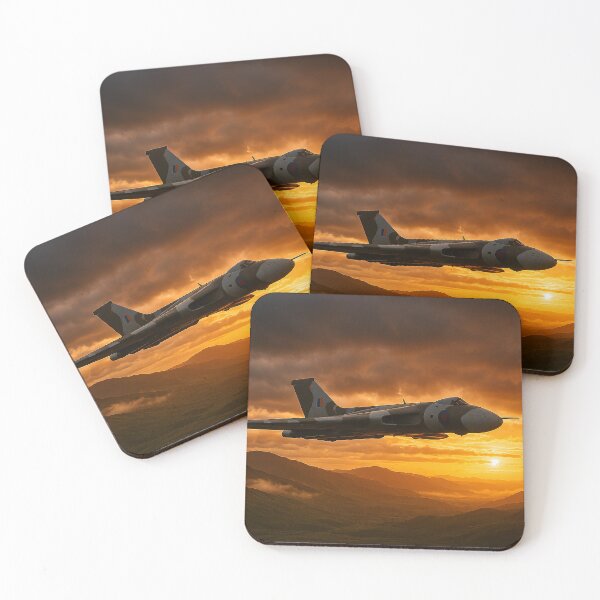 Item preview, Avro Vulcan Over the Scottish Highlands at Sunset designed and sold by Skyframe Aviation.