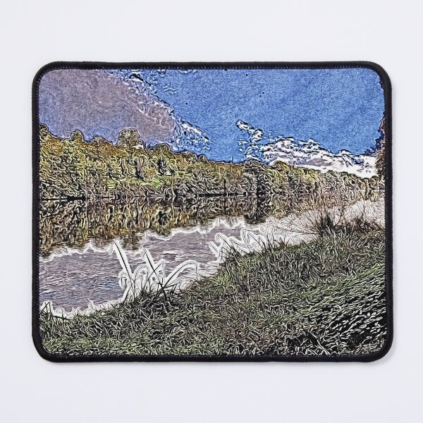 Item preview, along the river designed and sold by Open Road Gallery .