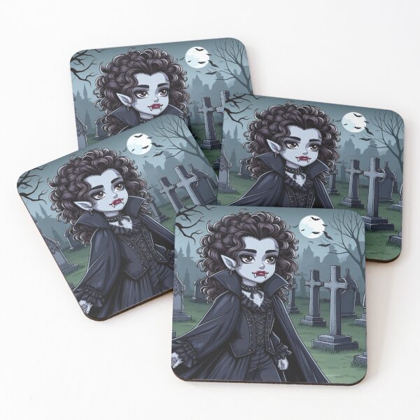 Item preview, Cute and Beautiful Vampire Girl  designed and sold by DarkWitch03.