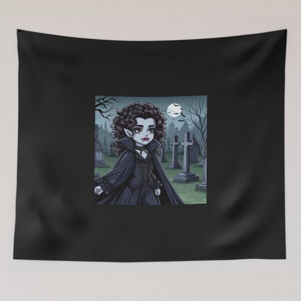 Item preview, Cute and Beautiful Vampire Girl  designed and sold by DarkWitch03.