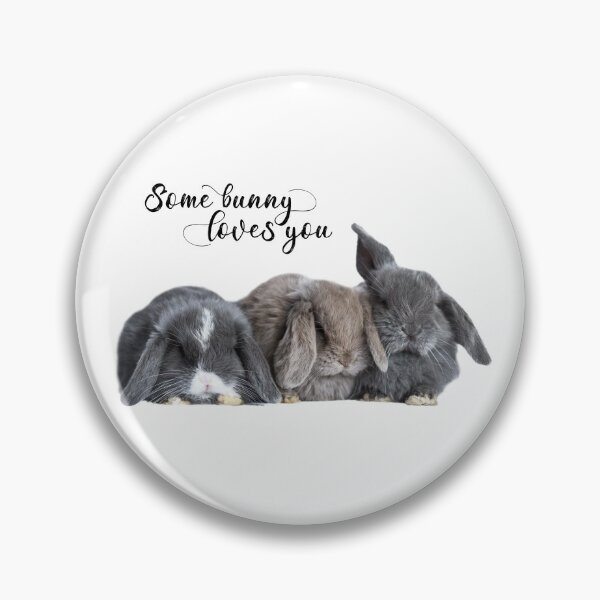 Item preview, Baby Rabbits, Some bunny loves you...black text designed and sold by Jane Stanley Photography.