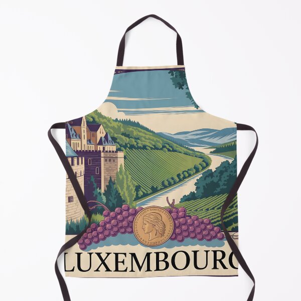 Item preview, Luxembourg: Vintage City Walls & Scenic Vistas designed and sold by LSVart.