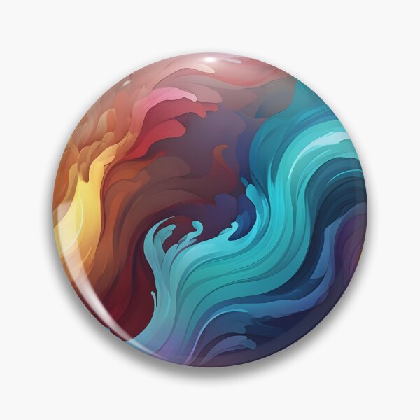 Item preview, Rainbow waves designed and sold by Newrealis.