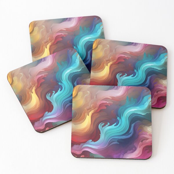 Item preview, Rainbow waves designed and sold by Newrealis.