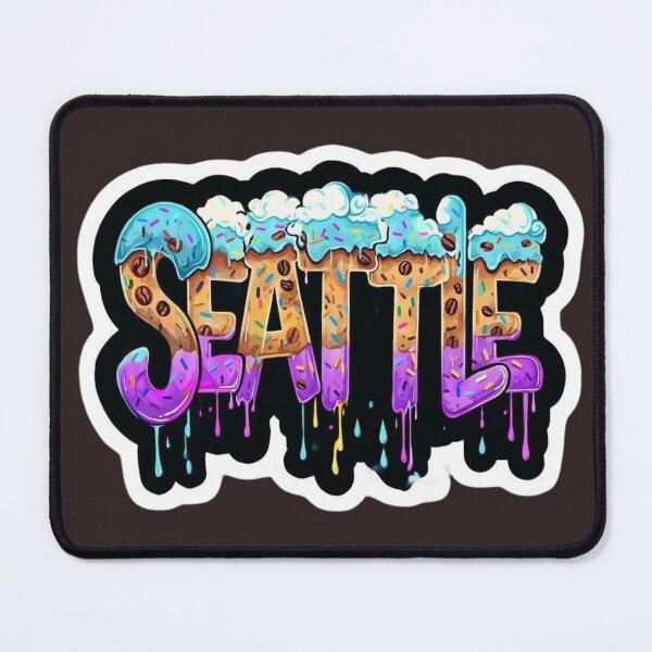 Item preview, Cold Brew Skyline – Seattle in Swirl Falcon-Frequency Drop-Amalgramation spirit of might designed and sold by Imaginarium of Chaos falcon88 .