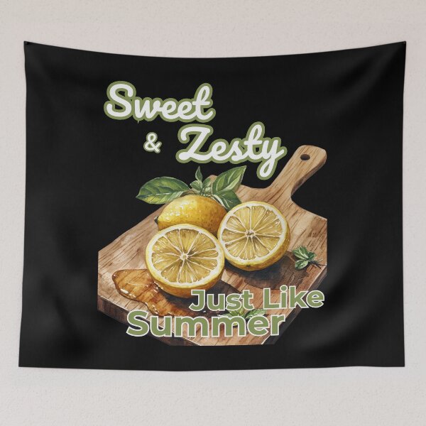 Item preview, Sweet & Zesty Like Summer – Rustic Lemon & Honey  designed and sold by Ela-graphicwiz.