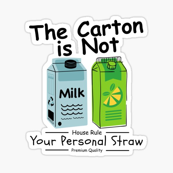 Item preview, The carton is not your personal straw designed and sold by Peerless-Prime.