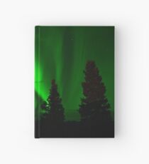 Aurora Borealis grün Notizbuch
