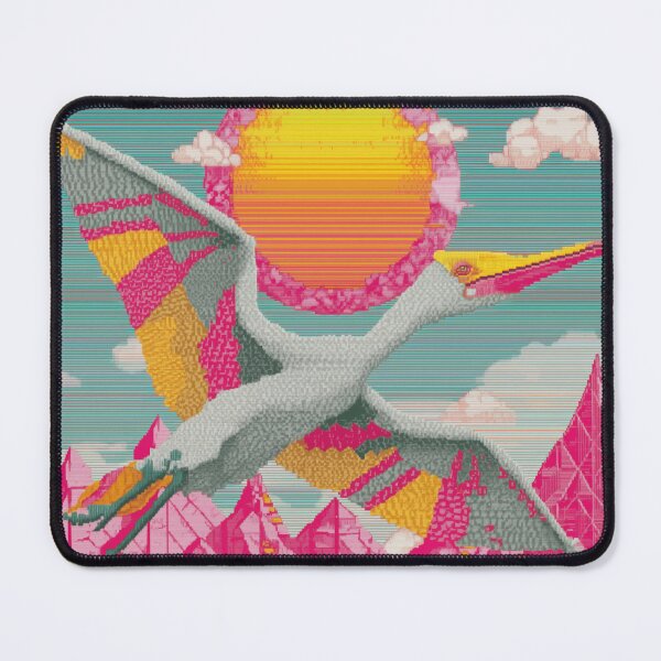 Item preview, Pterodactyl’s Pastel Flight: A Stitched Sky Adventure designed and sold by BlissxPals.
