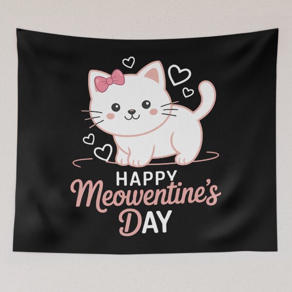 Item preview, Happy Meowentine's Day designed and sold by brynatshop.