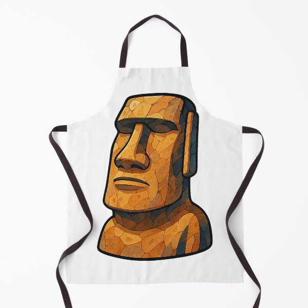 Item preview, Stoic Moai Ancient Attitude designed and sold by LessSugar.