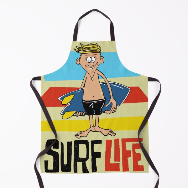 Item preview, Vintage sixties griffin retro style Surf Life surfer boy. designed and sold by Kludoman.