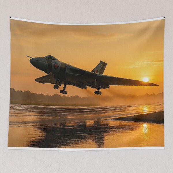 Item preview, Despegue del Avro Vulcan al amanecer designed and sold by Skyframe Aviation.